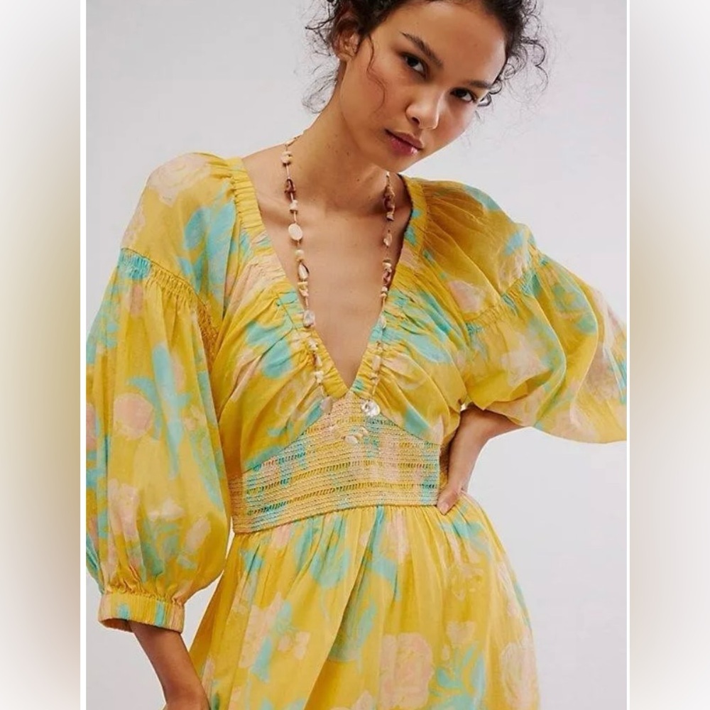 Free people golden hour maxi dress